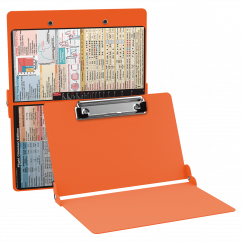 WhiteCoat Clipboard® - Orange Flight Medic Edition